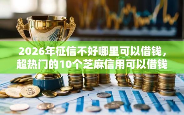 2026年征信不好哪里可以借钱，超热门的10个芝麻信用可以借钱的软件推荐
