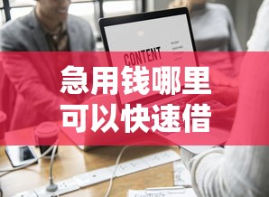 急用钱哪里可以快速借到？这6个真正黑户能下款的网贷平台值得一试