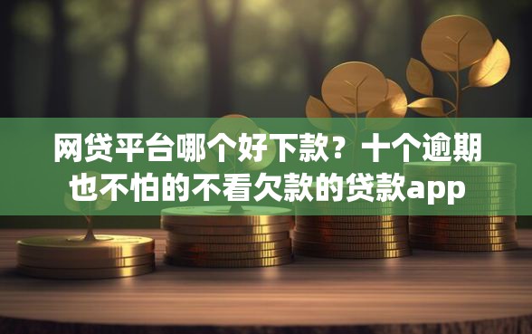 网贷平台哪个好下款？十个逾期也不怕的不看欠款的贷款app