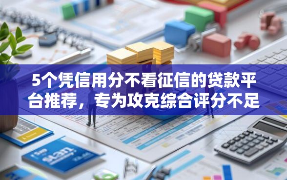 5个凭信用分不看征信的贷款平台推荐，专为攻克综合评分不足去哪借钱难题