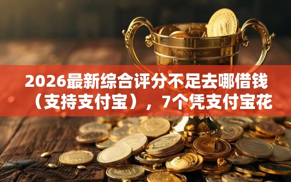 2026最新综合评分不足去哪借钱（支持支付宝），7个凭支付宝花呗贷款的软件无私分享