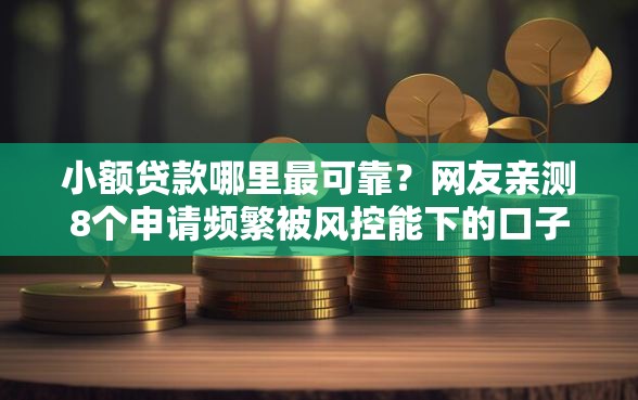 小额贷款哪里最可靠？网友亲测8个申请频繁被风控能下的口子盘点