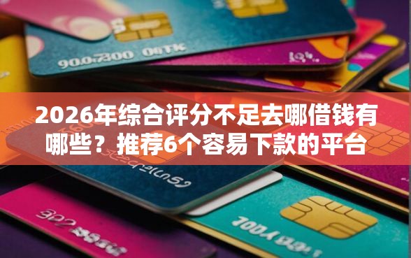 2026年综合评分不足去哪借钱有哪些？推荐6个容易下款的平台