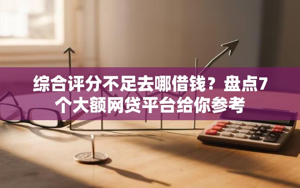 综合评分不足去哪借钱？盘点7个大额网贷平台给你参考