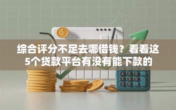 综合评分不足去哪借钱？看看这5个贷款平台有没有能下款的