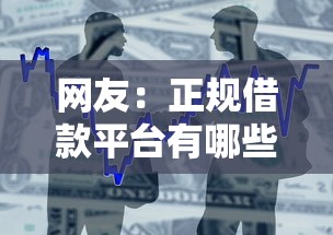 网友：正规借款平台有哪些？求介绍几款360贷款平台