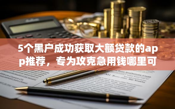 5个黑户成功获取大额贷款的app推荐，专为攻克急用钱哪里可以快速借到难题