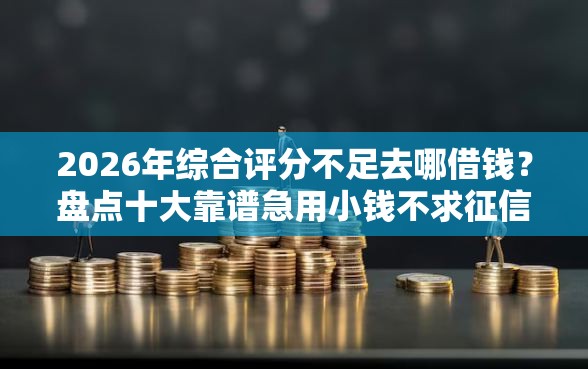 2026年综合评分不足去哪借钱？盘点十大靠谱急用小钱不求征信流水轻松贷的口子