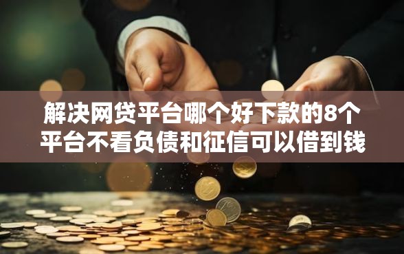 解决网贷平台哪个好下款的8个平台不看负债和征信可以借到钱分享