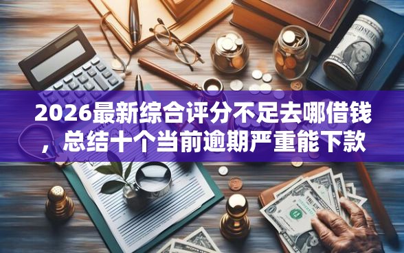 2026最新综合评分不足去哪借钱，总结十个当前逾期严重能下款的平台！