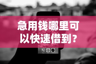 急用钱哪里可以快速借到？8个支持下款到微信的无视黑白100%秒下网贷软件