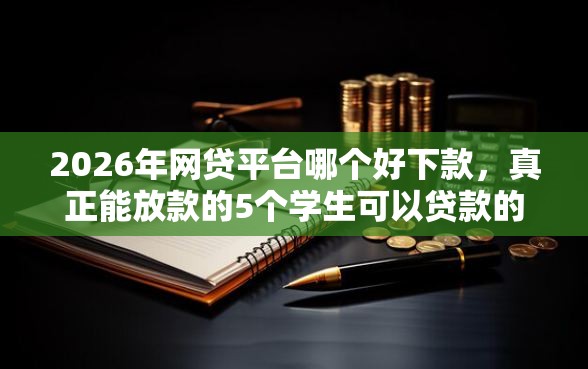 2026年网贷平台哪个好下款，真正能放款的5个学生可以贷款的平台推荐