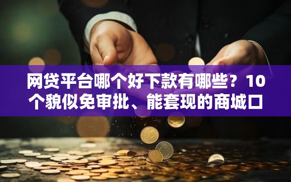 网贷平台哪个好下款有哪些？10个貌似免审批、能套现的商城口子合集