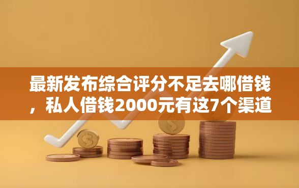 最新发布综合评分不足去哪借钱，私人借钱2000元有这7个渠道