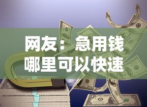 网友：急用钱哪里可以快速借到？求介绍几款网贷平台监管投诉电话