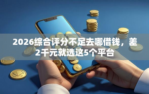 2026综合评分不足去哪借钱，差2千元就选这5个平台