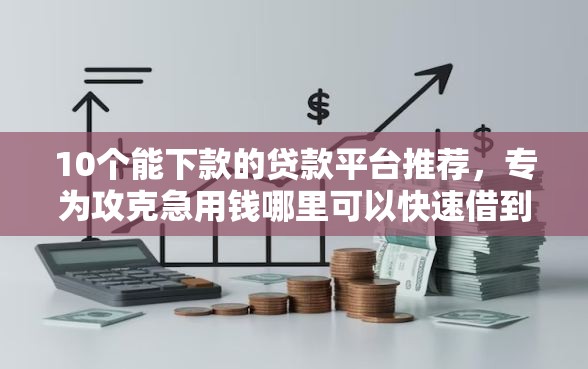 10个能下款的贷款平台推荐，专为攻克急用钱哪里可以快速借到难题