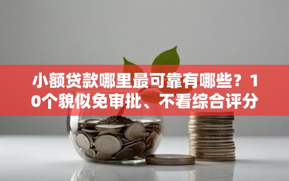 小额贷款哪里最可靠有哪些？10个貌似免审批、不看综合评分的网贷百分百下款口子合集