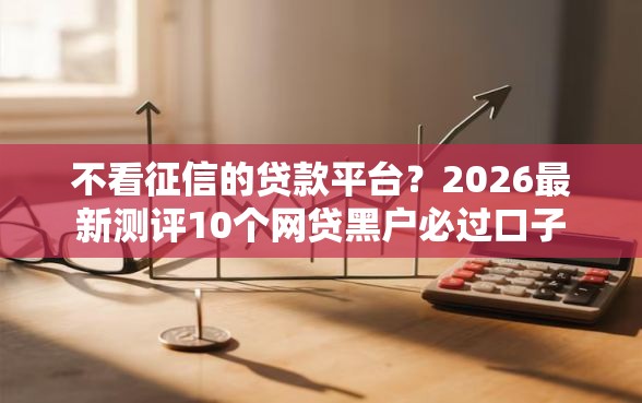 不看征信的贷款平台？2026最新测评10个网贷黑户必过口子