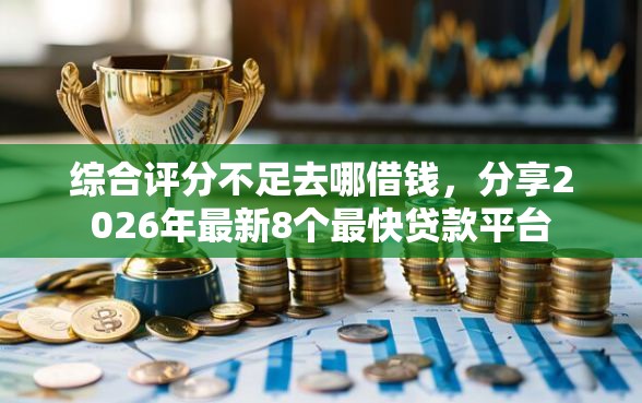 综合评分不足去哪借钱，分享2026年最新8个最快贷款平台