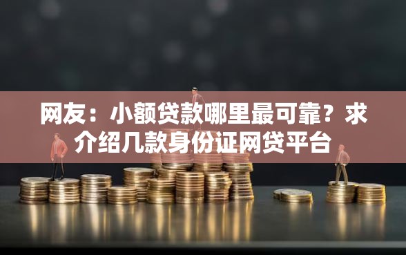 网友：小额贷款哪里最可靠？求介绍几款身份证网贷平台