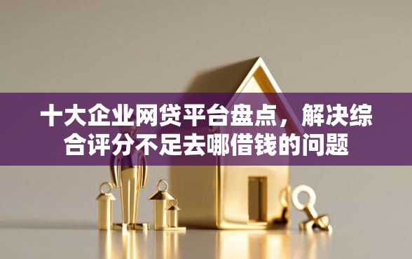 十大企业网贷平台盘点，解决综合评分不足去哪借钱的问题