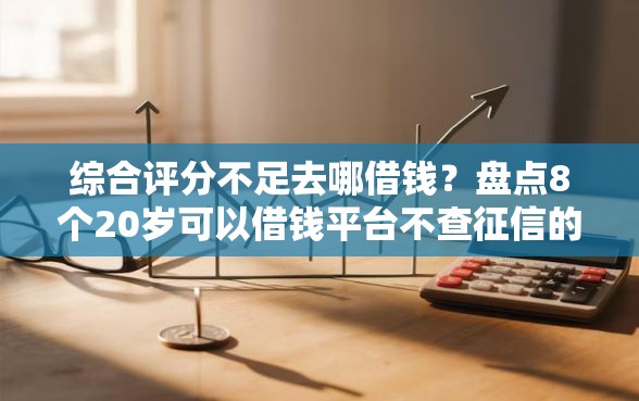 综合评分不足去哪借钱？盘点8个20岁可以借钱平台不查征信的口子给你参考