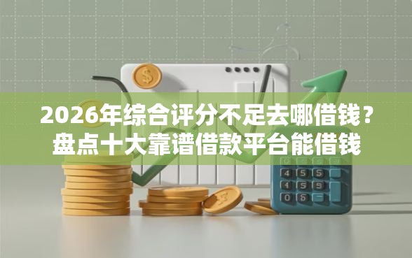 2026年综合评分不足去哪借钱？盘点十大靠谱借款平台能借钱