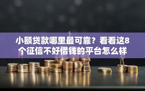 小额贷款哪里最可靠？看看这8个征信不好借钱的平台怎么样