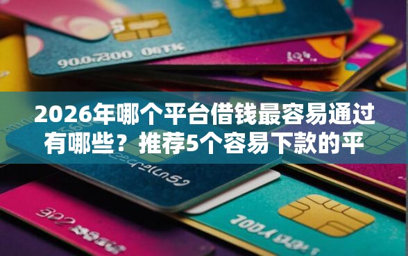 2026年哪个平台借钱最容易通过有哪些？推荐5个容易下款的平台