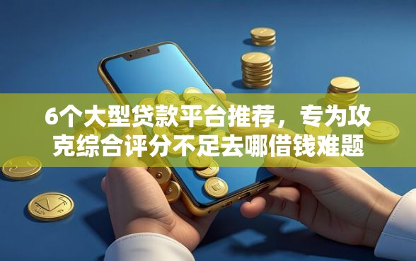 6个大型贷款平台推荐，专为攻克综合评分不足去哪借钱难题