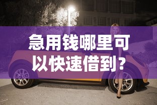 急用钱哪里可以快速借到？十大车抵押贷款平台推荐