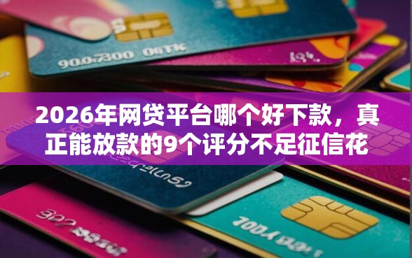 2026年网贷平台哪个好下款，真正能放款的9个评分不足征信花可以借的平台推荐