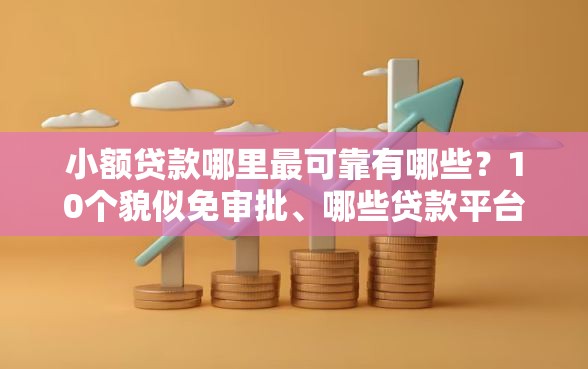 小额贷款哪里最可靠有哪些？10个貌似免审批、哪些贷款平台容易下款合集