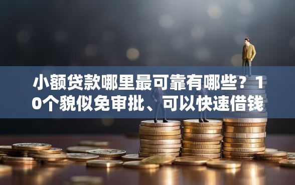 小额贷款哪里最可靠有哪些？10个貌似免审批、可以快速借钱的平台合集