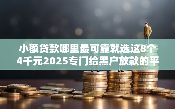小额贷款哪里最可靠就选这8个4千元2025专门给黑户放款的平台