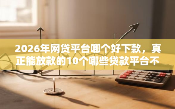 2026年网贷平台哪个好下款，真正能放款的10个哪些贷款平台不看征信推荐