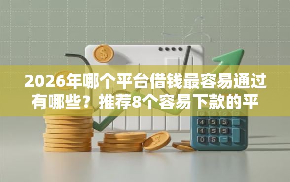 2026年哪个平台借钱最容易通过有哪些？推荐8个容易下款的平台