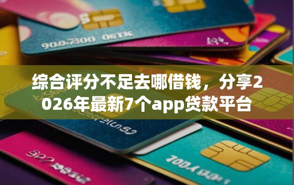 综合评分不足去哪借钱，分享2026年最新7个app贷款平台