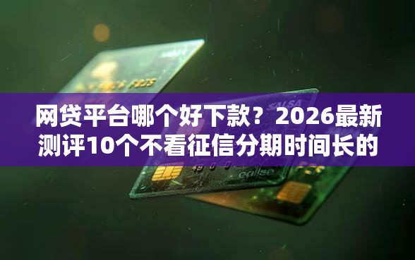 网贷平台哪个好下款？2026最新测评10个不看征信分期时间长的贷款平台