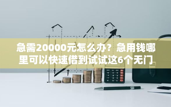 急需20000元怎么办？急用钱哪里可以快速借到试试这6个无门槛平台
