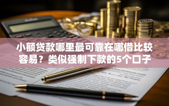 小额贷款哪里最可靠在哪借比较容易？类似强制下款的5个口子参考