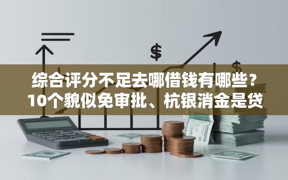 综合评分不足去哪借钱有哪些？10个貌似免审批、杭银消金是贷款平台合集