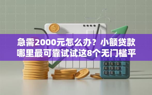 急需2000元怎么办?小额贷款哪里最可靠试试这8个无门槛平台 急需2000元怎么办?小额贷款哪里最可靠试试这8个无门槛平台