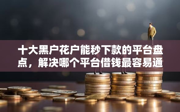 十大黑户花户能秒下款的平台盘点,解决哪个平台借钱最容易通过的问题 十大黑户花户能秒下款的平台盘点,解决哪个平台借钱最容易通过的问题