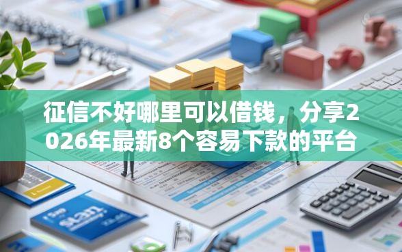 征信不好哪里可以借钱,分享2026年最新8个容易下款的平台 征信不好哪里可以借钱,分享2026年最新8个容易下款的平台