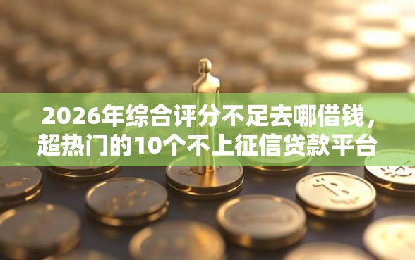 2026年综合评分不足去哪借钱，超热门的10个不上征信贷款平台查询推荐