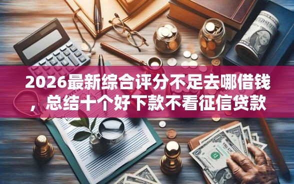 2026最新综合评分不足去哪借钱，总结十个好下款不看征信贷款平台！