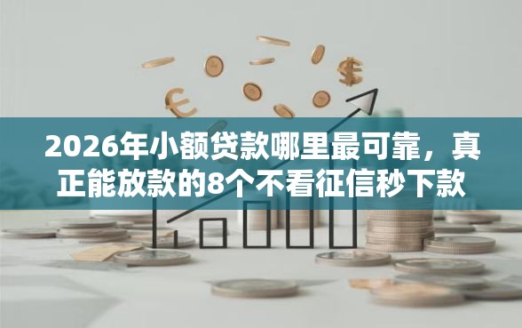 2026年小额贷款哪里最可靠，真正能放款的8个不看征信秒下款的平台推荐
