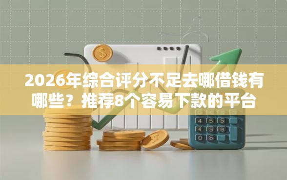 2026年综合评分不足去哪借钱有哪些？推荐8个容易下款的平台